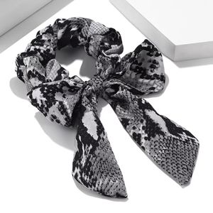 2 in 1 Scrunchie Bow Ribbon Scarf Hairbow